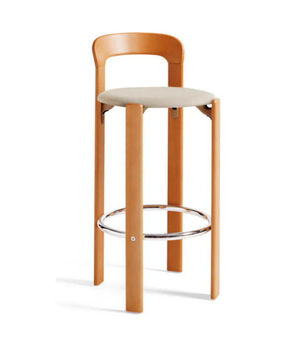 Hay  Hay Rey Bar Stool High upholstered 75cm