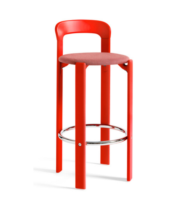 Hay  Hay Rey Bar Stool High upholstered 75cm
