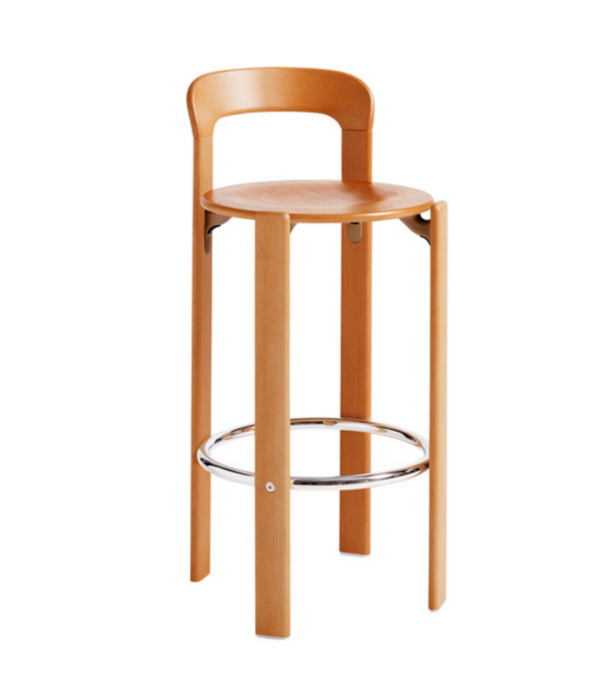 Hay  Hay - Rey Bar Stool Low 4 leg, counter height H65