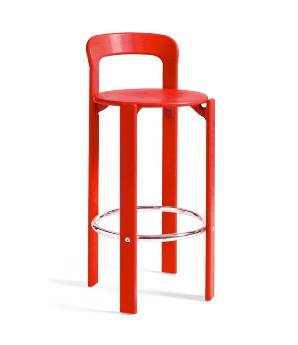 Hay  Hay - Rey Bar Stool Low 4 leg, counter height H65