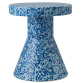 Normann Copenhagen -Bit bijzettafel / kruk Cone Blauw