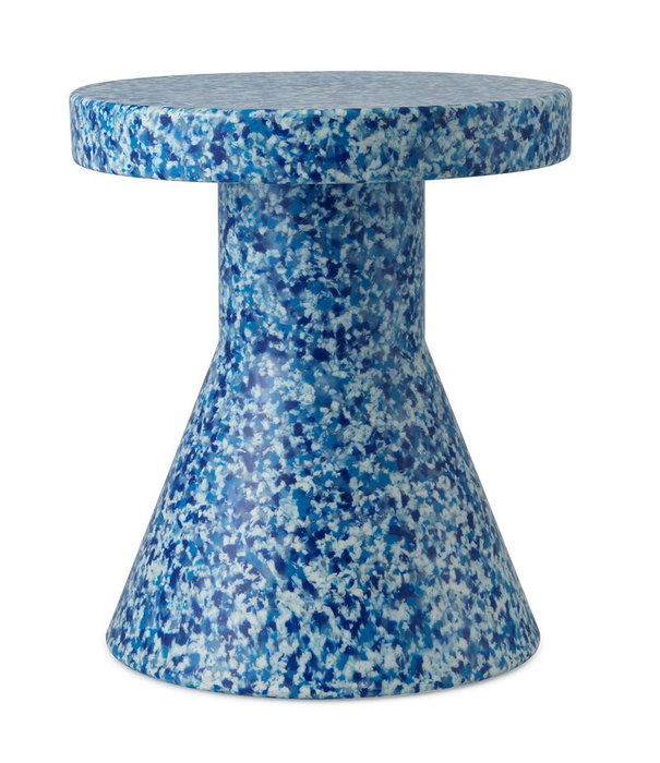 Normann Copenhagen  Normann Copenhagen -Bit bijzettafel / kruk Cone Blauw
