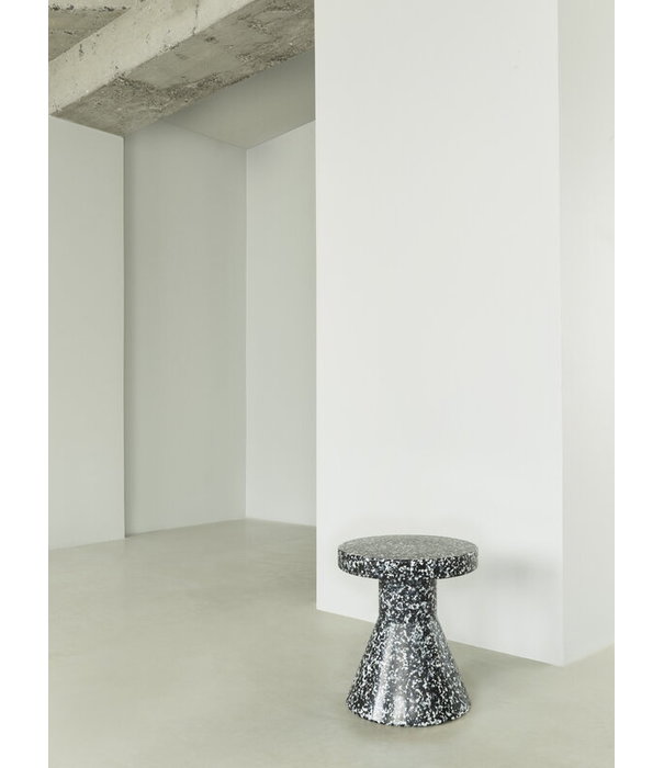 Normann Copenhagen  Normann Copenhagen -Bit Kruk Cone Zwart/Wit