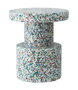 Normann Copenhagen -Bit Kruk Multi -Wit