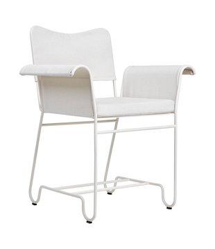 Gubi - Tropique dining chair white / white