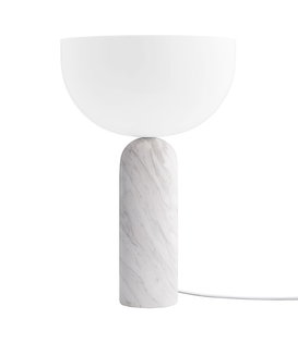New Works - Kizu tafellamp large - wit marmer