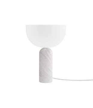 New Works - Kizu table lamp small - white marble