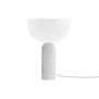 New Works - Kizu tafellamp small - wit marmer