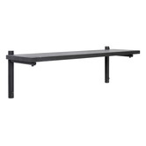 Tikas Wall Shelf black birch 24 x 80
