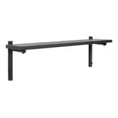 Tikas Wall Shelf black birch 19 x 80