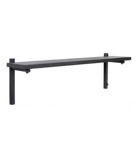 Tikas Wall Shelf black birch 19 x 80
