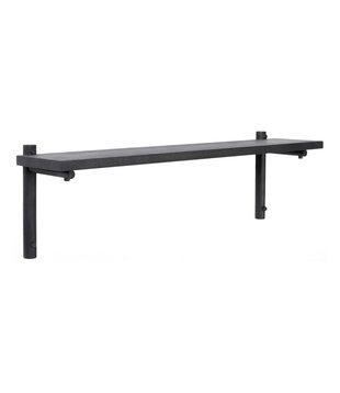 Tikas Wall Shelf black birch 19 x 80