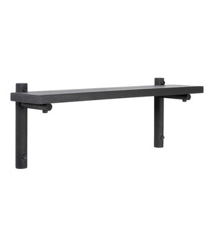 Tikas Wall Shelf, black birch