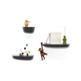 Vitra - Corniches Shelves donker grijs - Set van 3