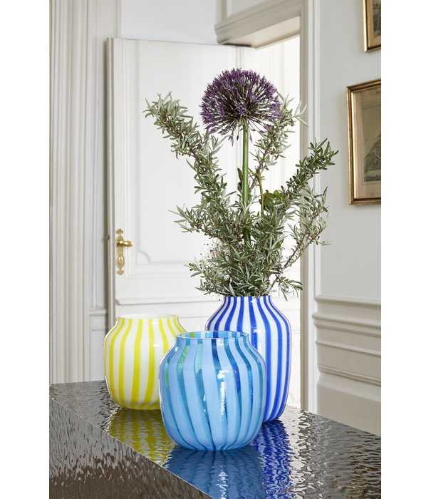 Hay  Hay - Juice wide vase - licht blauw