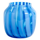 Hay - Juice wide vase - light blue