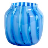 Juice wide vase - light blue