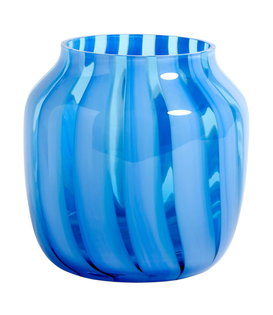 Hay - Juice vase wide  - light blue