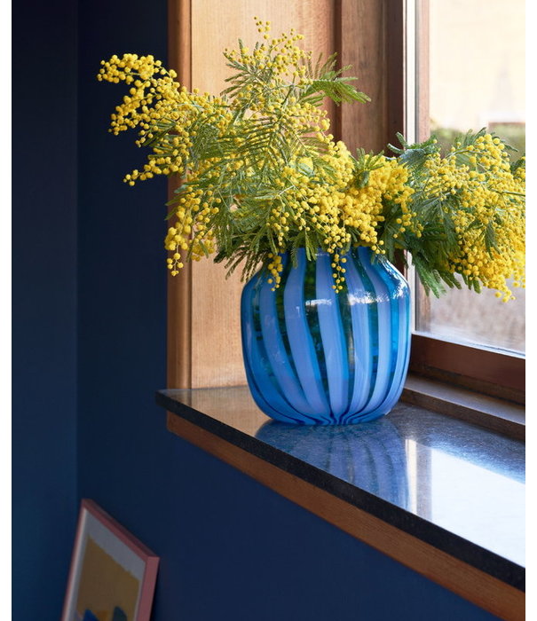 Hay  Hay - Juice wide vase - licht blauw