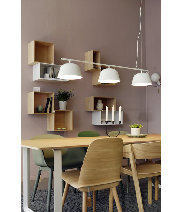 Muuto  Muuto - Ambit Rail hanglamp wit