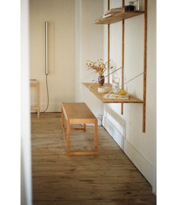 Frama  Bench 01, brown wood