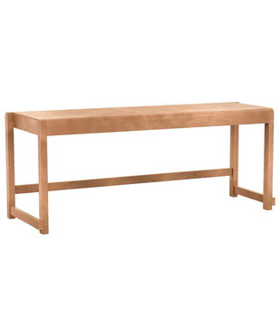 Bench 01 bank warm bruin hout