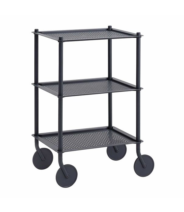 Muuto  Muuto Flow Trolley 3-layer blue-grey