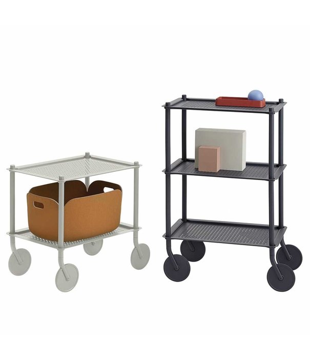 Muuto  Muuto Flow Trolley 3-laags grijs