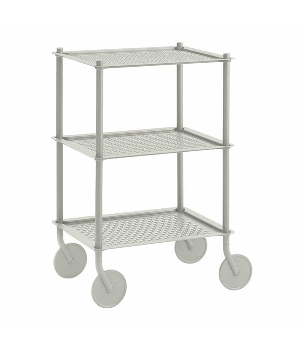 Muuto  Muuto Flow Trolley 3-laags grijs