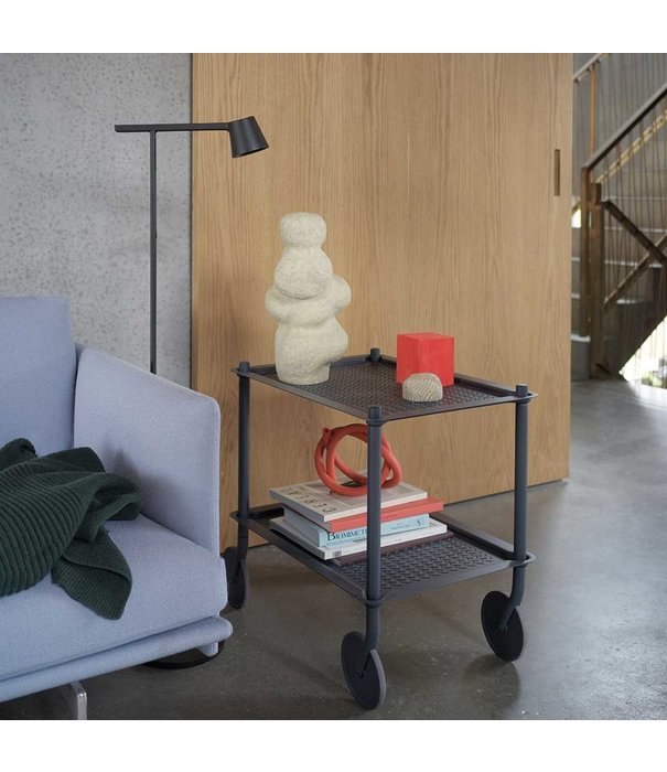 Muuto Muuto Flow Trolley 2-layer blue-grey