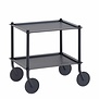 Muuto - Flow trolley Blue-grey, 2 layer