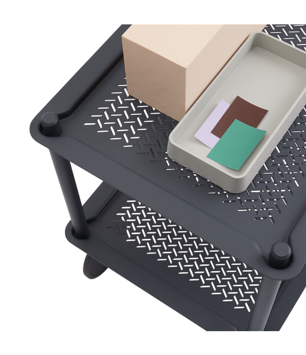 Muuto  Muuto Flow Trolley 2-laags grijs