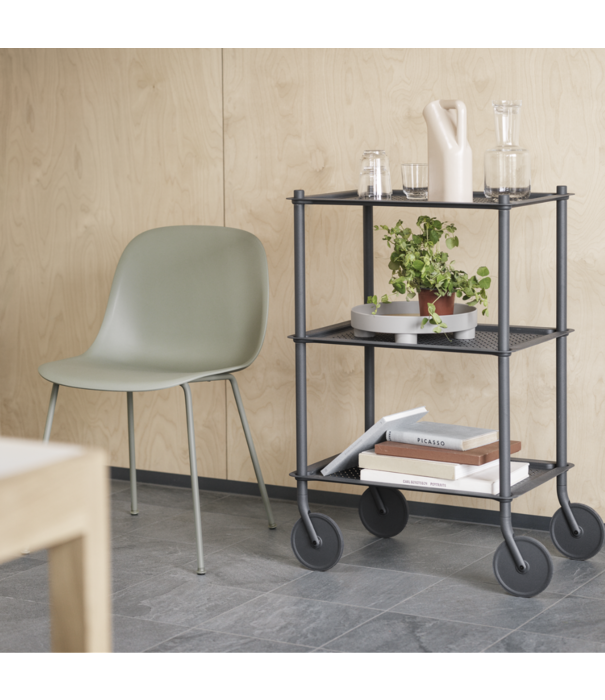 Muuto  Muuto Flow Trolley 2-laags grijs