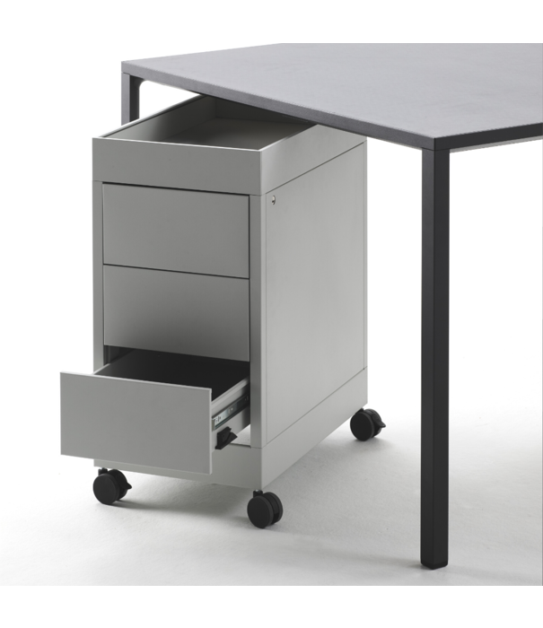 Hay  Hay - NO Trolley B 3 drawers - tray top - lock