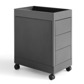 Hay - NO Trolley B 3 drawers - tray top - lock