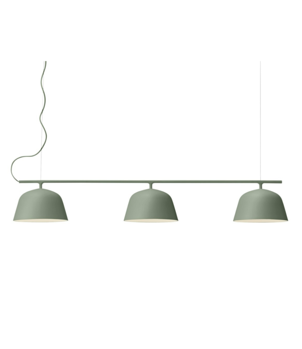 Muuto Ambit Rail pendant lamp dusty green