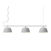 Ambit Rail pendant lamp grey