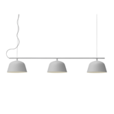 Muuto - Ambit Rail hanglamp grijs