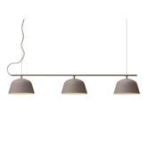 Muuto - Ambit Rail pendant lamp taupe