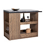 Asplund: Remy Serving trolley oak - Pietra grey marble top