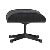 Vitra - Eames lounge chair ottoman, black ash