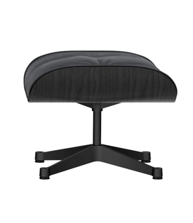 Vitra - Eames lounge chair ottoman, zwart essenhout