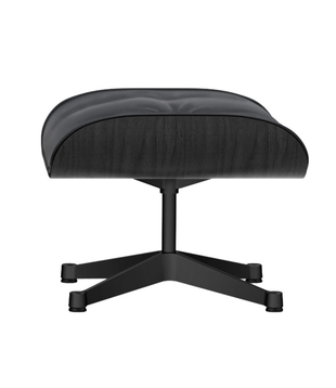 Vitra - Eames lounge chair ottoman, black ash