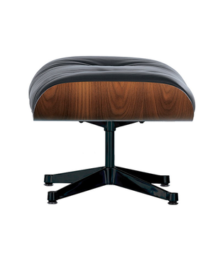 Vitra - Eames lounge chair ottoman walnut