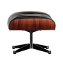 Vitra - Eames lounge chair ottoman Santos Palissander