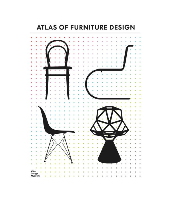 Vitra  Vitra - Atlas of Furniture Design Boek 23 x 31 cm