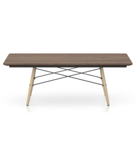 Vitra Eames Salontafel walnoot , honing essen 114 x 76