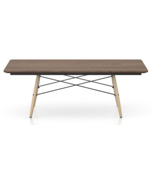 Vitra Eames Coffee Table walnut, honey ash 114 x 76