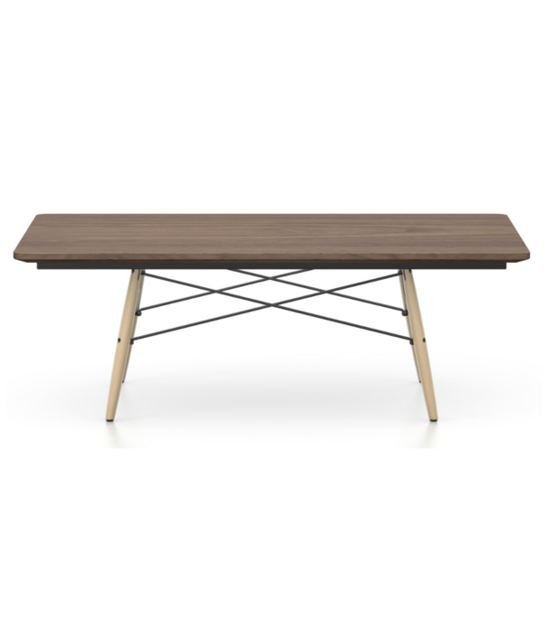 Vitra  Vitra - Eames Coffee Table rechthoek - walnoot - naturel essen