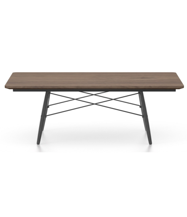 Vitra  Vitra - Eames Coffee Table rectangular - walnut - black ash